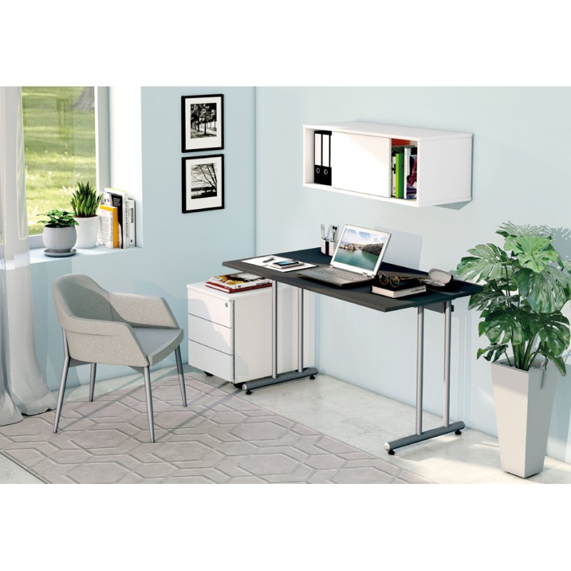 kerkmann bureau Smart Office, 100×60 cm, anthracite
